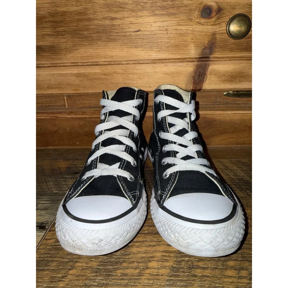 Converse Chuck Taylor All Star High Top Black Sneakers 3J231 Kids Size 13 Youth